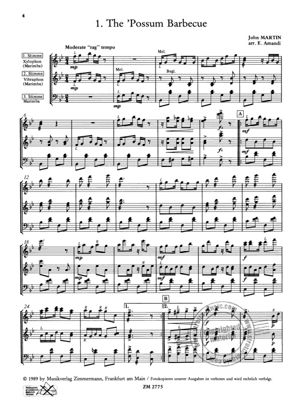 Spielhefte Ragtime33